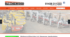 Desktop Screenshot of blythewood-plant.co.uk